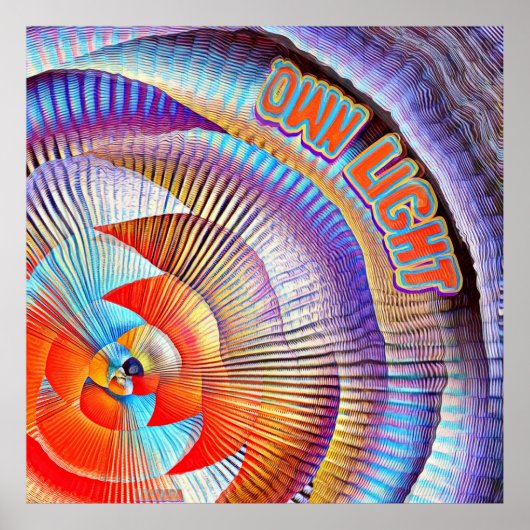 Het is je eigen lichte Show! Poster (Voorkant)