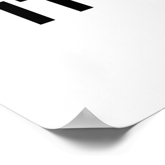 Het is je geboortedag Kantoor Banner Poster (Hoek)