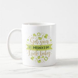 Het is je geluksdag, St. Patrick's Day Koffiemok