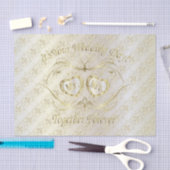 Het is je huwelijksdag tissuepapier (Craft)