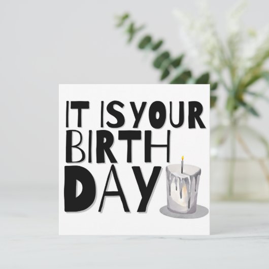 Het is je Kaart (Staand voorkant)