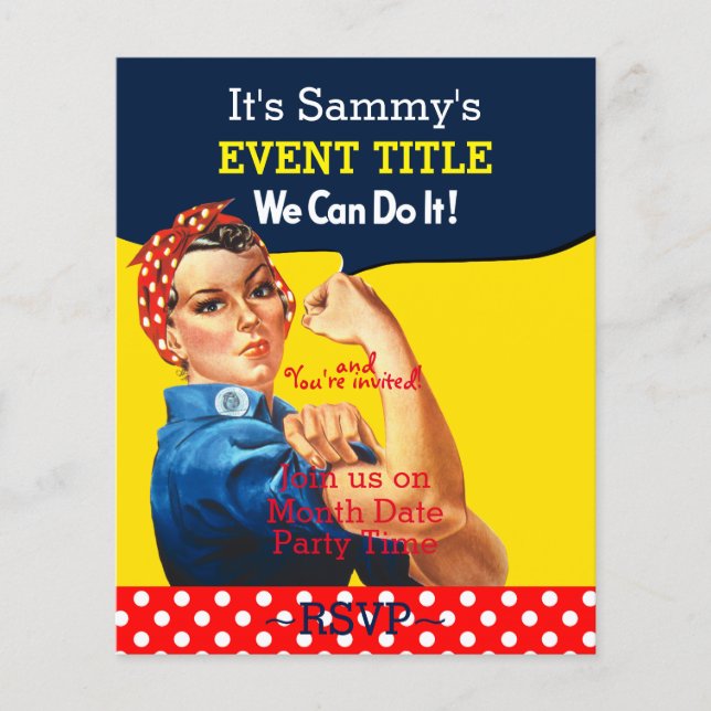 Het is je persoonlijke aanbieding voor Rosie Party (Voorkant)