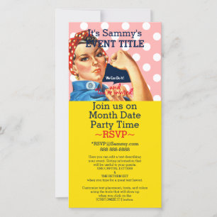 Het is je persoonlijke aanbieding voor Rosie Party