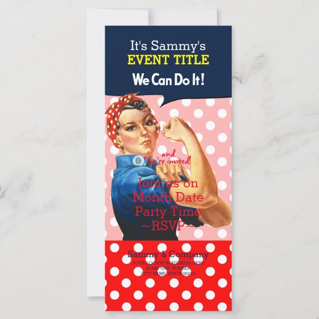 Het is je persoonlijke aanbieding voor Rosie Party (Voorkant)