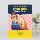 Het is je persoonlijke aanbieding voor Rosie Party Kaart (Staand voorkant)