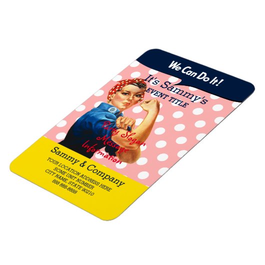 Het is je persoonlijke aanbieding voor Rosie Party Magneet (Linkerzijde)