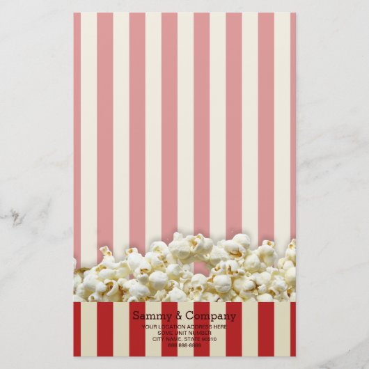 Het is je persoonlijke partijaanbod. briefpapier (Voorkant)