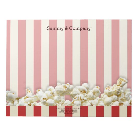 Het is je persoonlijke partijaanbod. notitieblok (Voorkant)