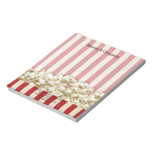 Het is je persoonlijke partijaanbod. notitieblok (Linkerzijde)