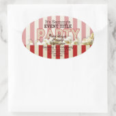 Het is je persoonlijke partijaanbod. ovale sticker (Tas)