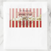 Het is je persoonlijke partijaanbod. rechthoekige sticker (Tas)