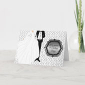 Het is je trouwdag groet - Zilver Kaart (Voorkant)