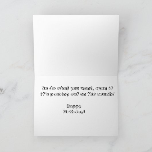 Het is je verjaardag... kaart (Binnen)