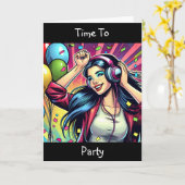 Het is je verjaardag | Laten we je vieren Kaart (Gele Bloem)