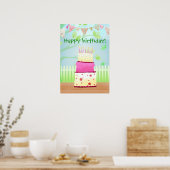 Het is je verjaardagsafdrukken poster (Keuken)