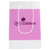 Het Is Je Verjaardagscadeautas Medium Cadeauzakje (Achterkant)