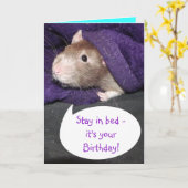 Het is je verjaardagskaart kaart (Gele Bloem)