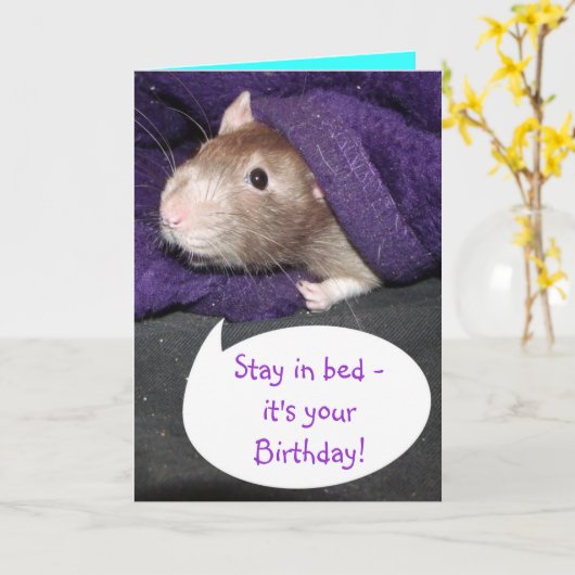 Het is je verjaardagskaart kaart (Gele Bloem)