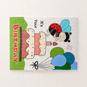 Het is je verjaardagspuzzel voor kinderen legpuzzel (Horizontaal)