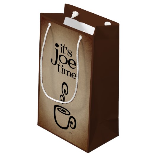 Het is Joe Time. cadeauzakje (Achterkant Gekanteld)