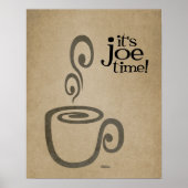 Het is Joe Time Coffee Cup Print (Voorkant)