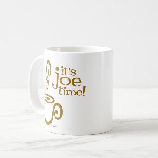 Het is Joe Time. Mok (Voorkant links)