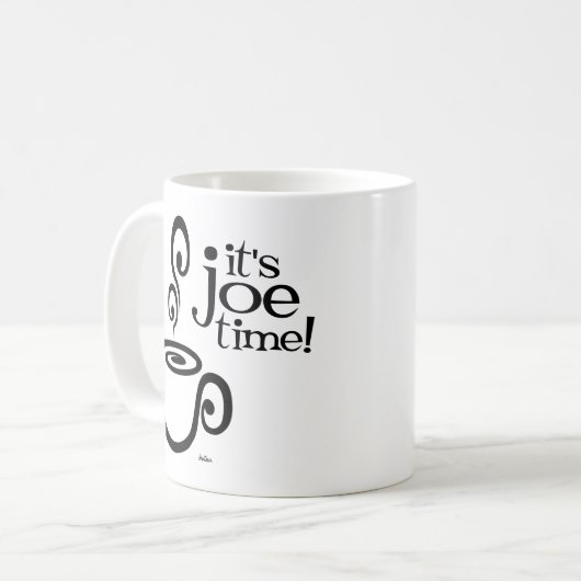 Het is Joe Time. Mok (Voorkant links)