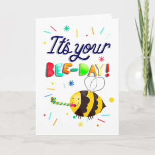Het is jouw bijendag! (birthday) kaart