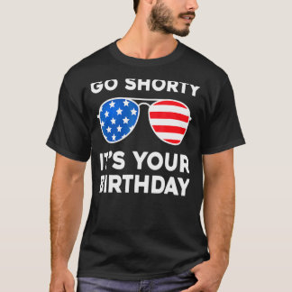 Het is jouw Birthday Amerikaanse zonnebril. T-shirt