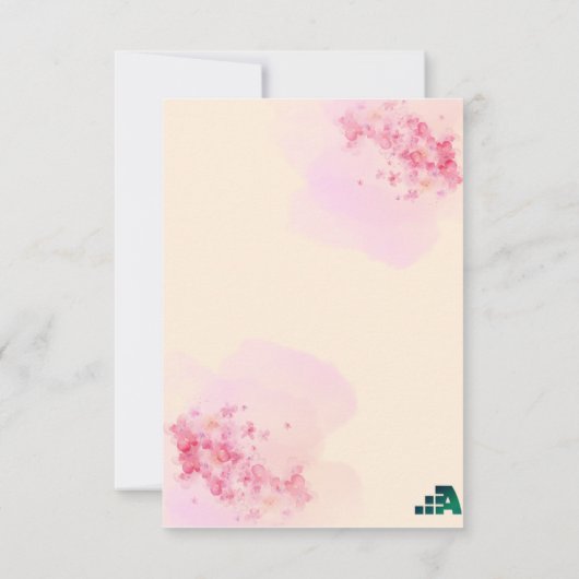 Het is jouw dag, Niece Minimal Birthday Kaart (Achterkant)