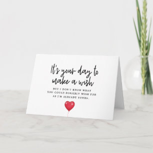 Het is jouw dag om een wensverjaardag Kaart te mak