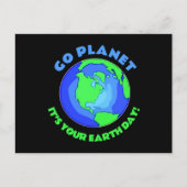 Het is jouw Dag van de Aarde! Briefkaart (Voorkant)