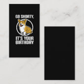 Het is jouw geboorte grappige Corgi Puppy. Visitekaartje (Voorkant / Achterkant)