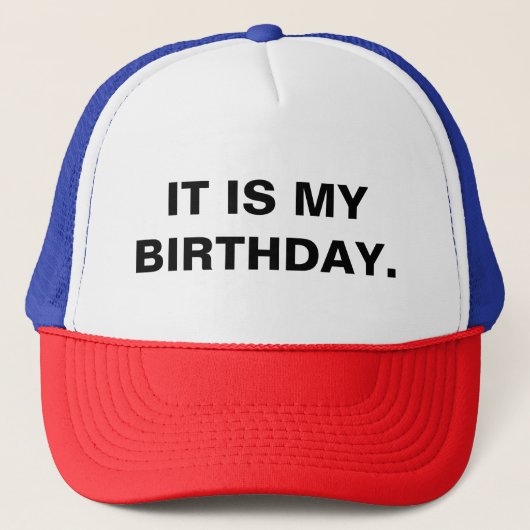 Het is jouw geboorte Parody Trucker Pet (Voorkant)