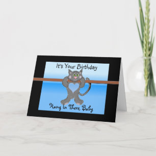 Het is jouw grappige kat van de Birthday Kaart