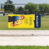 Het is jouw persoonlijke Rosie Event Verticaal Spandoek (Insitu)