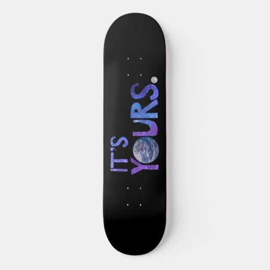 Het is jouw Schaats Persoonlijk Skateboard (Voorkant)