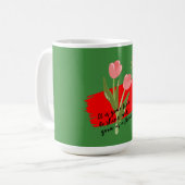 Het is jouw tijd koffiemok (Voorkant links)