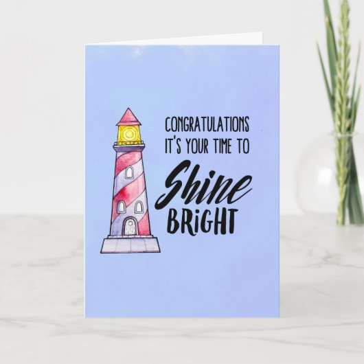 Het is jouw tijd om helder te schrijven kaart (Voorkant)