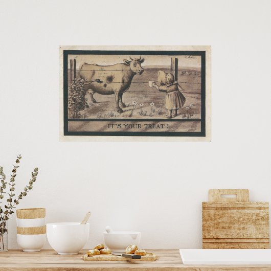 Het is jouw Treat. Poster (Keuken)