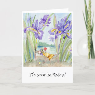 "Het is jouw verjaardag!" Birthday-kaart Bedankkaart