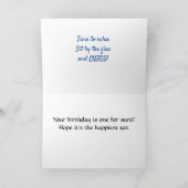 HET IS JOUW ** VERJAARDAG ** EEN DAG OM TE ONTHOUD KAART (Binnen)