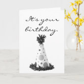 Het is jouw verjaardag. kaart (Gele Bloem)