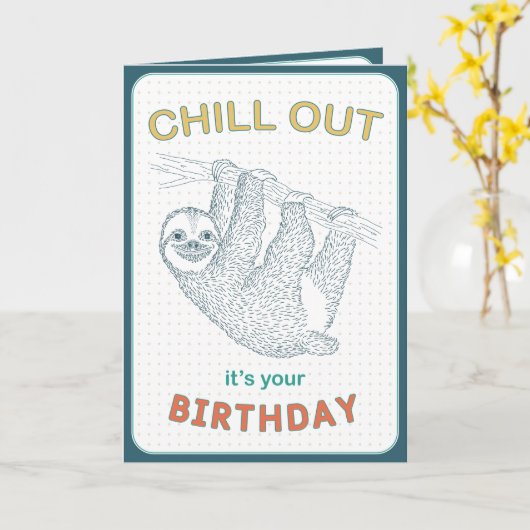 Het is jouw verjaardag. kaart (Gele Bloem)