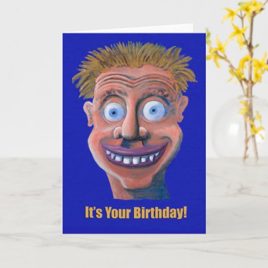 Het is jouw verjaardag kaart (Gele Bloem)