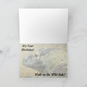 Het is jouw verjaardag - Loop op op de Wilde Kant Kaart (Binnen)