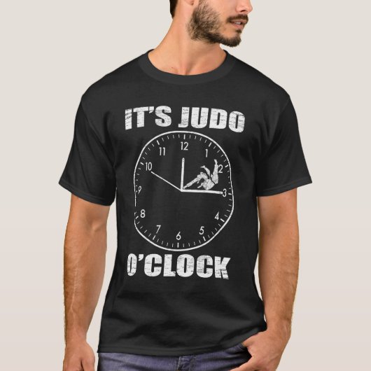 Het is Judo O'Clock T-shirt (Voorkant)