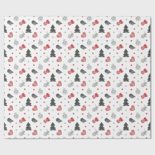 Het is kerst cadeaupapier (Vlak)