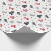 Het is kerst cadeaupapier (Hoek)