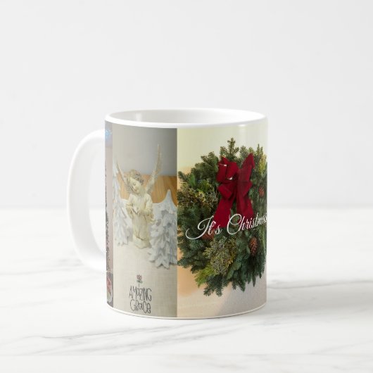 Het is kerst, klassieke Mok (Voorkant links)